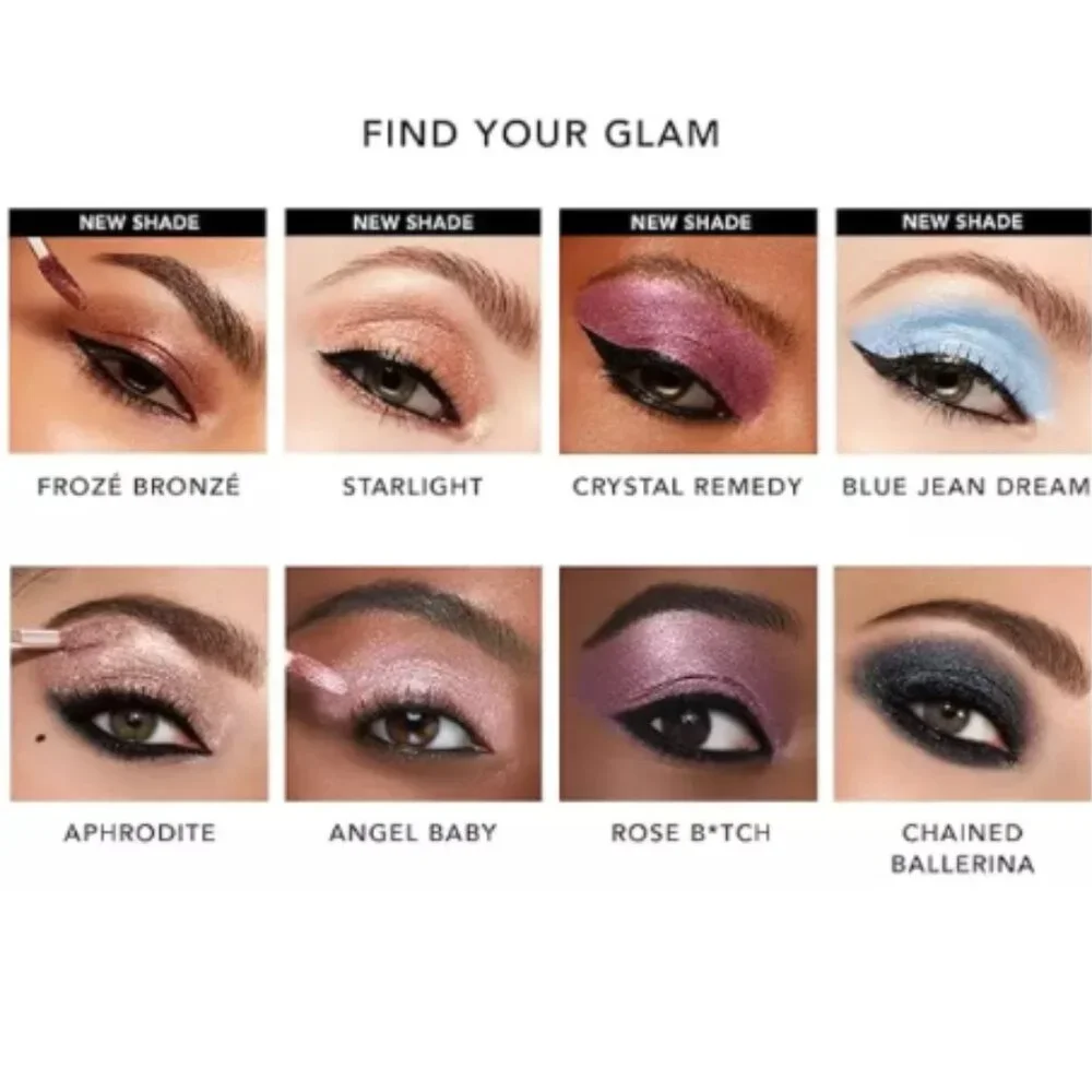 HAUS LABS by Lady Gaga GLAM ATTACK Liquid Shimmer Powder ALL DAY Eye Color RYE